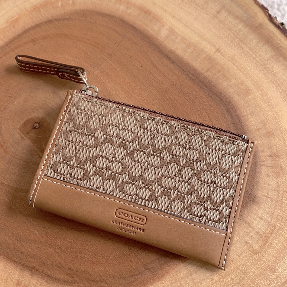 Coach card holder